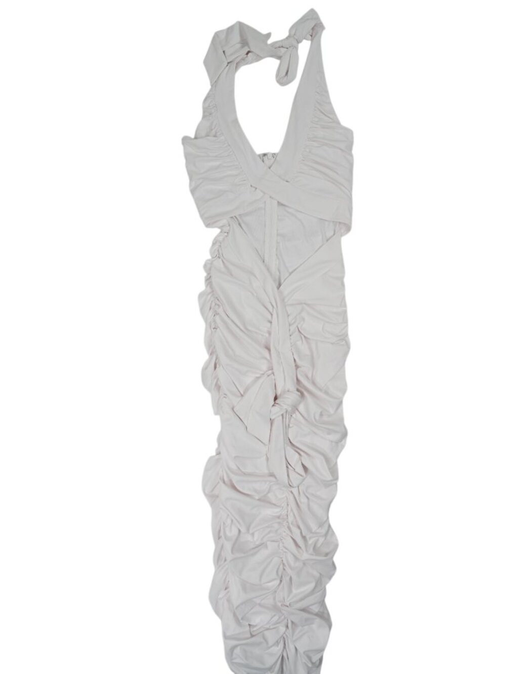 Outcast Omery Midi Dress in White